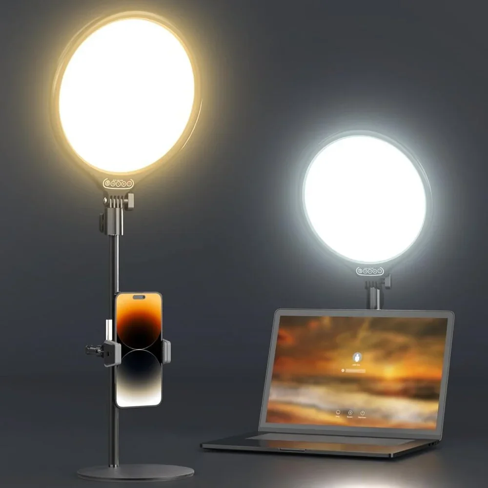 10.5in Laptop Ring Light with Stand